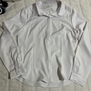 Classic White Women’s Button Down Shirt